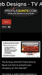 Mobile Screenshot of profilequinte.com